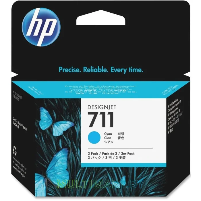 Картридж HP 711 (CZ134A)